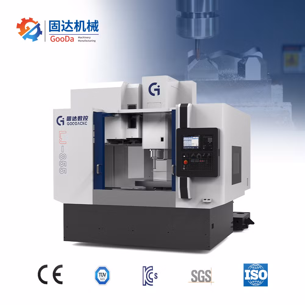 LJ-855 VMC850 Vertical CNC Machining Center with 800 × 500 × 500 mm Travel