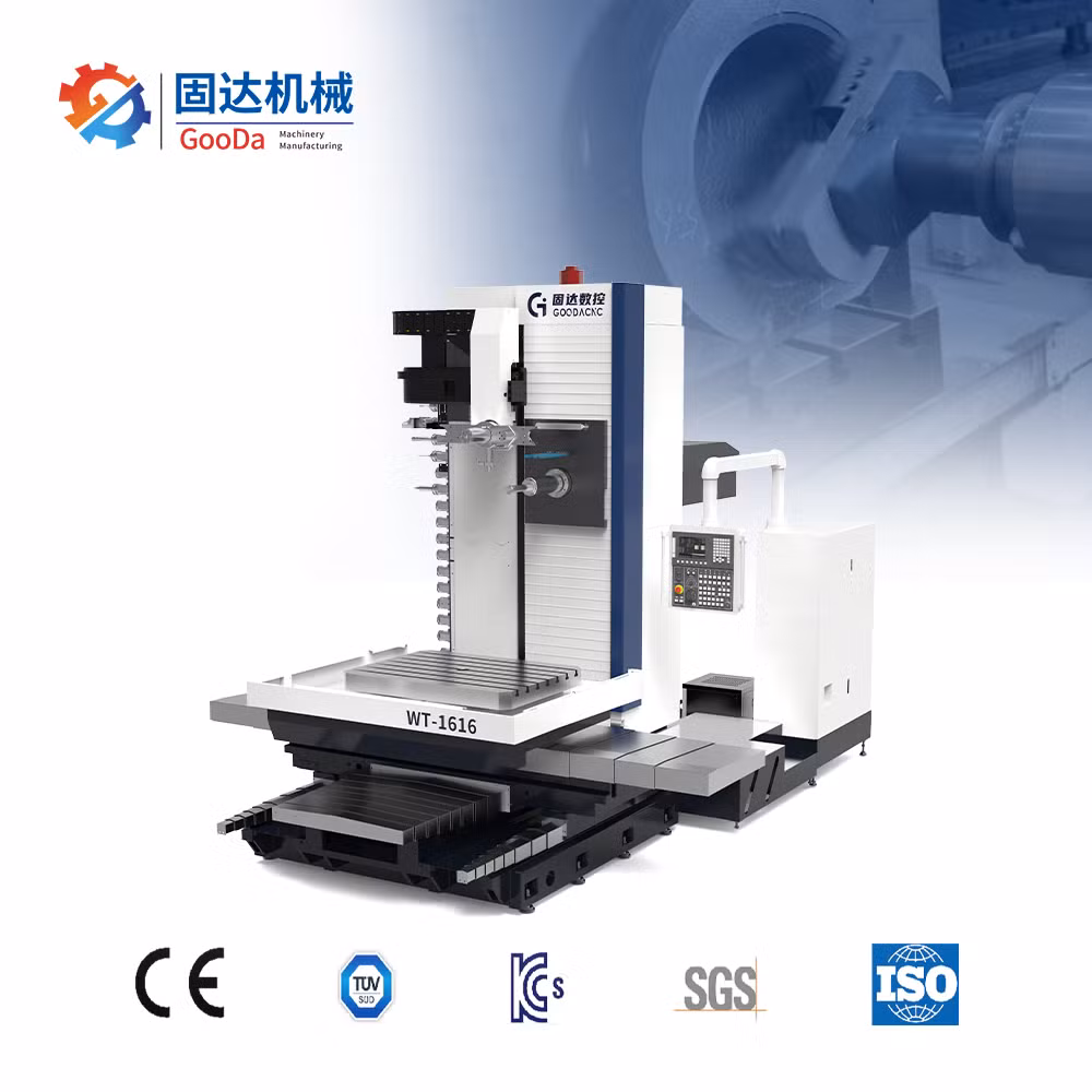 WT-1616 CNC Horizontal Boring and Milling Machining Center